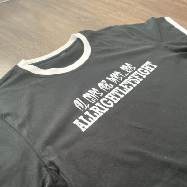 T-Shirt AC@B Schwarz/Weiß